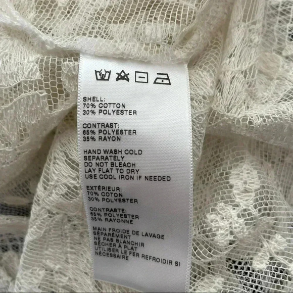 NWT Swimsuit Cover Up White Lace UO Pins & Needles - Picture 4 of 5